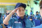 พิธีเข้าประจำหมู่ยุวกาชาด ประจำปีการศึกษา 2568